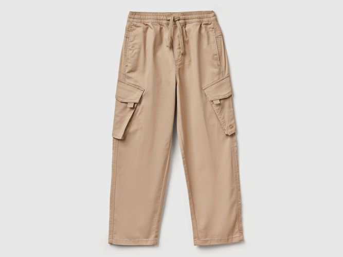 Benetton, Pantalon Cargo Coupe Régulière, Taille: 2XL, , Enfants - United Colors of Benetton - Modalova