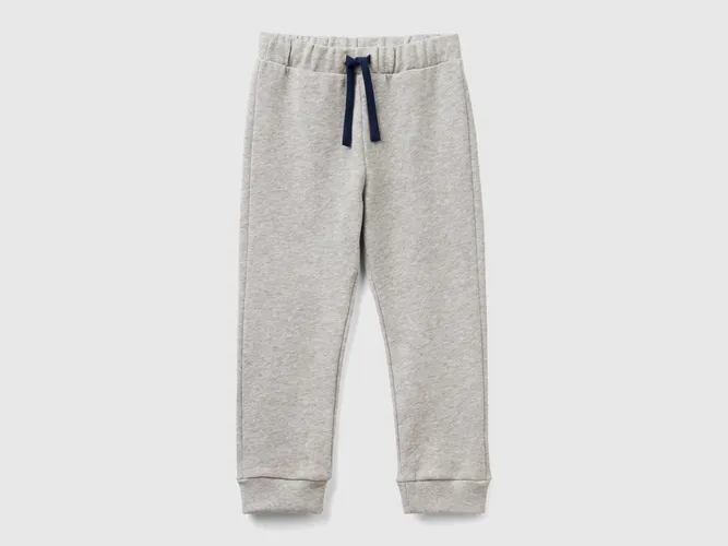 Benetton, Jogging À Petite Poche, taille 12-18, Gris Clair, Enfants - United Colors of Benetton - Modalova