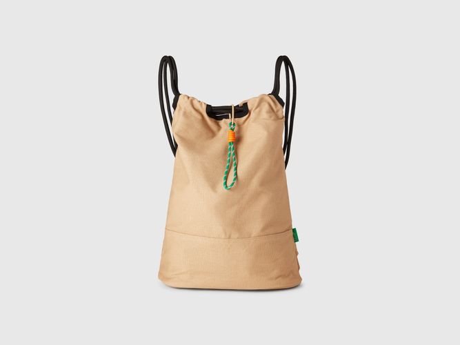Benetton, Sac À Dos En Pur Coton, taille OS, - United Colors of Benetton - Modalova