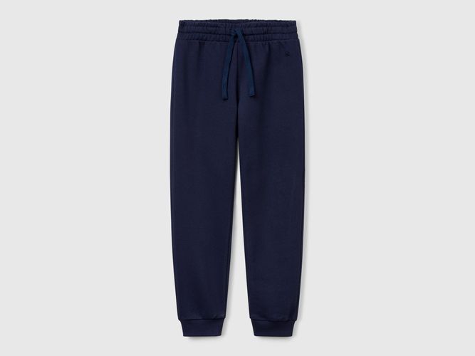 Benetton, Pantalon De Survêtement Avec Logo, taille 2XL, Bleu Foncé, Enfants - United Colors of Benetton - Modalova