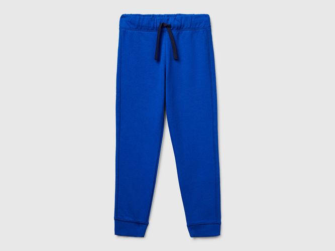 Benetton, Pantalon De Survêtement Avec Logo, taille 2XL, Bleu, Enfants - United Colors of Benetton - Modalova