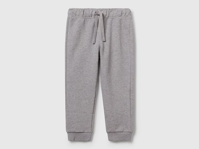 Benetton, Pantalon De Jogging Coupe Régulière, taille 12-18, Gris Clair, Enfants - United Colors of Benetton - Modalova