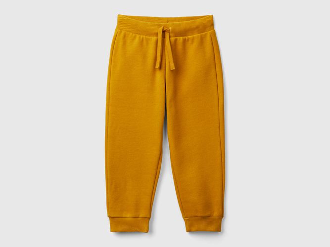 Benetton, Pantalon De Jogging En Molleton Chaud, taille 12-18, Moutarde, Enfants - United Colors of Benetton - Modalova