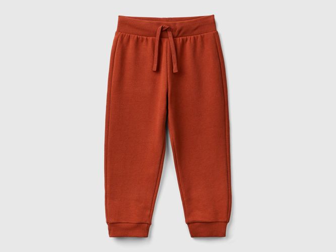 Benetton, Pantalon De Jogging En Molleton Chaud, taille 12-18, Rouge Brique, Enfants - United Colors of Benetton - Modalova