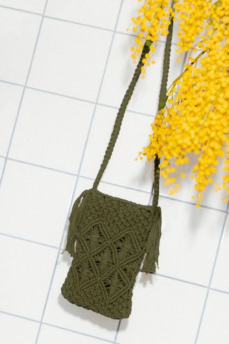 Pochette en macramé Unique - Promod - Modalova