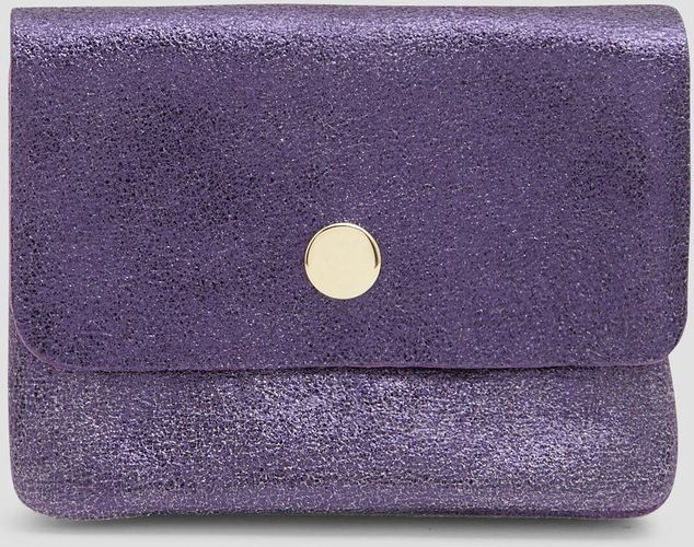 Petit porte-monnaie cuir irisé Unique - Promod - Modalova