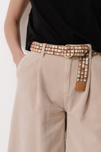Ceinture irisée Imprimé camel L - Promod - Modalova