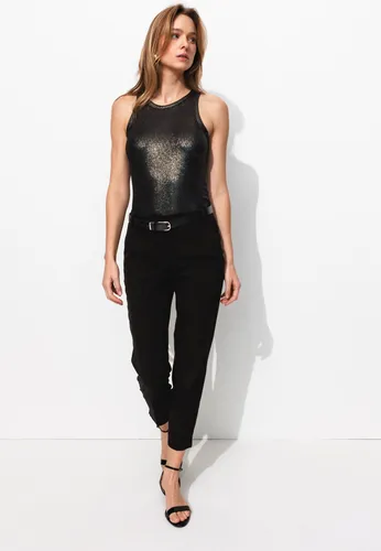 Pantalon cigarette Noir 34 - Promod - Modalova