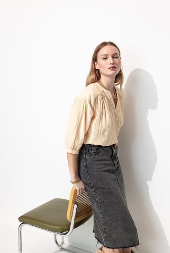 Blouse oversize éco-conçue Ecru 38 - Promod - Modalova