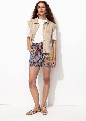 Short effet patchwork Imprimé multicolore - Promod - Modalova