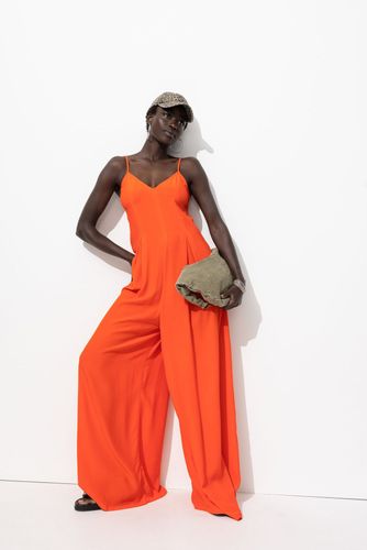 Combi-pantalon à bretelles Corail 34 - Promod - Modalova