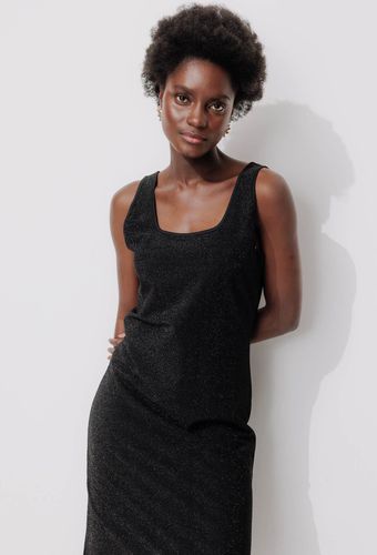 Robe-débardeur à paillettes Noir XL - Promod - Modalova