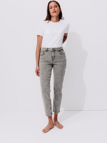 GASTON jean slim cropped Jeans gris 48 - Promod - Modalova