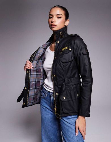 Veste Ã  ceinture - Noir Noir 40 female - Barbour International - Modalova