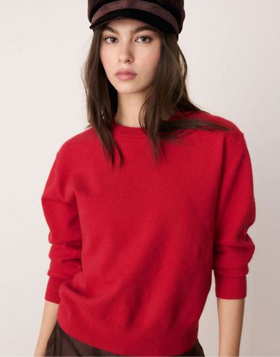 Pull Stradivarius FELINE – Taille S, Couleur Camel, Paillettes Chat