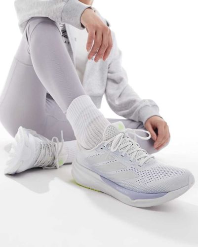 Adidas Running - Supernova Stride 2 - Baskets - Gris violet/vert citron Gris 42 female - Adidas Performance - Modalova
