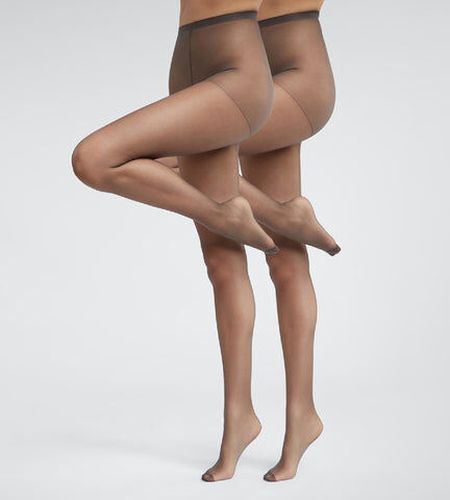 Lot de 2 collants transparents en Lycra renforcé Gris Ultra Resist Gris 1 - Dim - Modalova