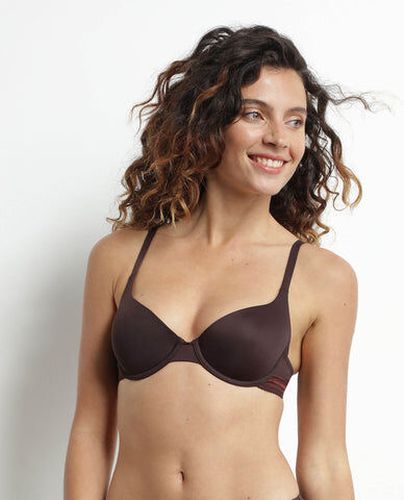 Soutien-gorge corbeille ampliforme marron précieux InvisiFree de - Féminin - Taille 85C Marron 85C - Dim - Modalova