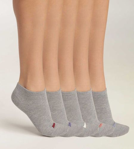 Lot de 5 paires de socquettes en coton Gris Clair Eco Gris TU - Dim - Modalova