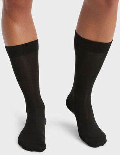 Lot de 2 paires de chaussettes en coton bio Noir Good Noir 39/42 - Dim - Modalova