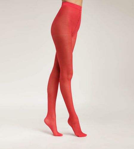 Collant Rouge transparent avec trait contrasté Style Rouge 3/4 - Dim - Modalova