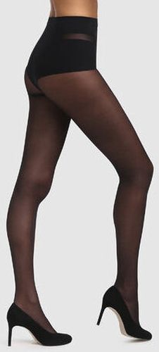 Collant noir Diam';s Ventre Plat 25D Noir 1 - Dim - Modalova