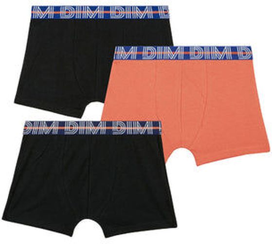 Lot de 3 boxers garçon coton stretch ceinture contrastée Eco - Masculin - Taille 8 8 - Dim - Modalova