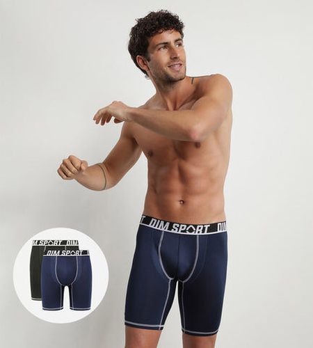 Lot de 2 boxers longs microfibre thermoregulateurs Sport - Masculin - Taille 2 2 - Dim - Modalova