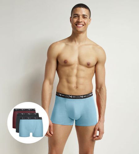 Lot de 3 boxers Coton Stretch - Masculin - Taille 5 5 - Dim - Modalova