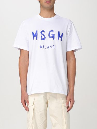 T-Shirt MSGM Homme couleur Blanc XL - Msgm - Modalova