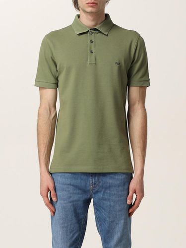 Polo couleur Vert Militaire S - Fay - Modalova