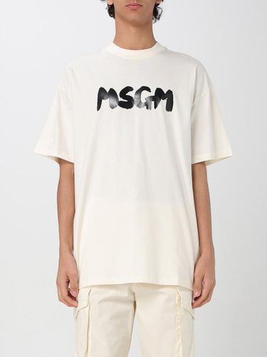 T-Shirt MSGM Homme couleur Blanc S - Msgm - Modalova