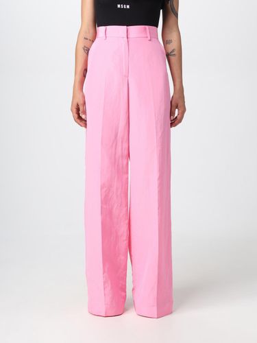 Pantalon couleur Fuchsia 40 - Msgm - Modalova
