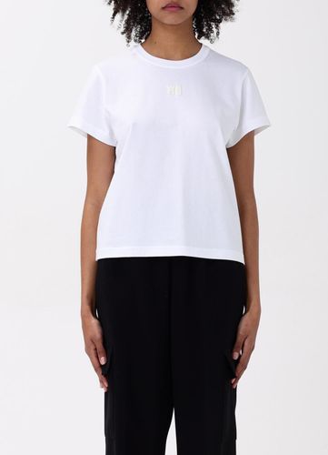 T-Shirt couleur Blanc XXS - Alexander Wang - Modalova