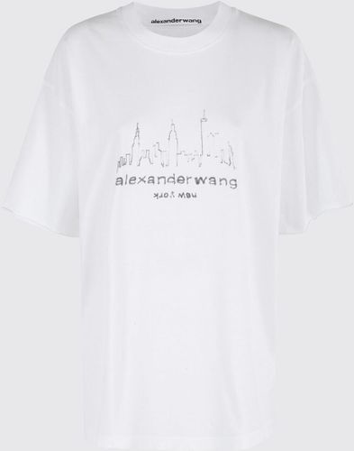 T-Shirt couleur Blanc S - Alexander Wang - Modalova