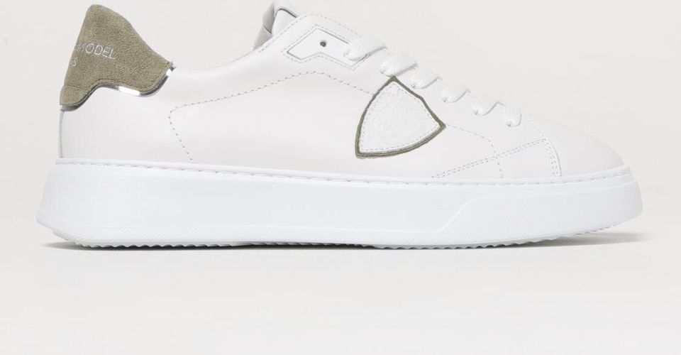 Baskets couleur Blanc 44 - Philippe Model - Modalova