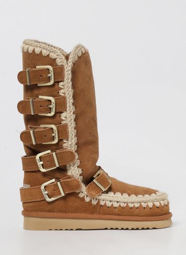 Bottines Plates couleur Marron 39 - Mou - Modalova