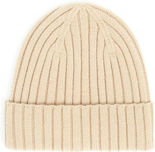 Bonnet Cotelé Uni Beige - Taille unique - Draeger - Modalova