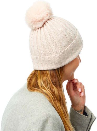 Bonnet Côtelé Uni à Pompon - 3 coloris - Unisexe - Taille unique - coton - Draeger - Modalova