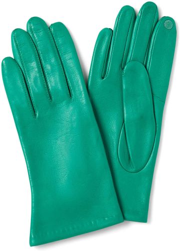 Gants tactiles en cuir - vert - Draeger - Modalova