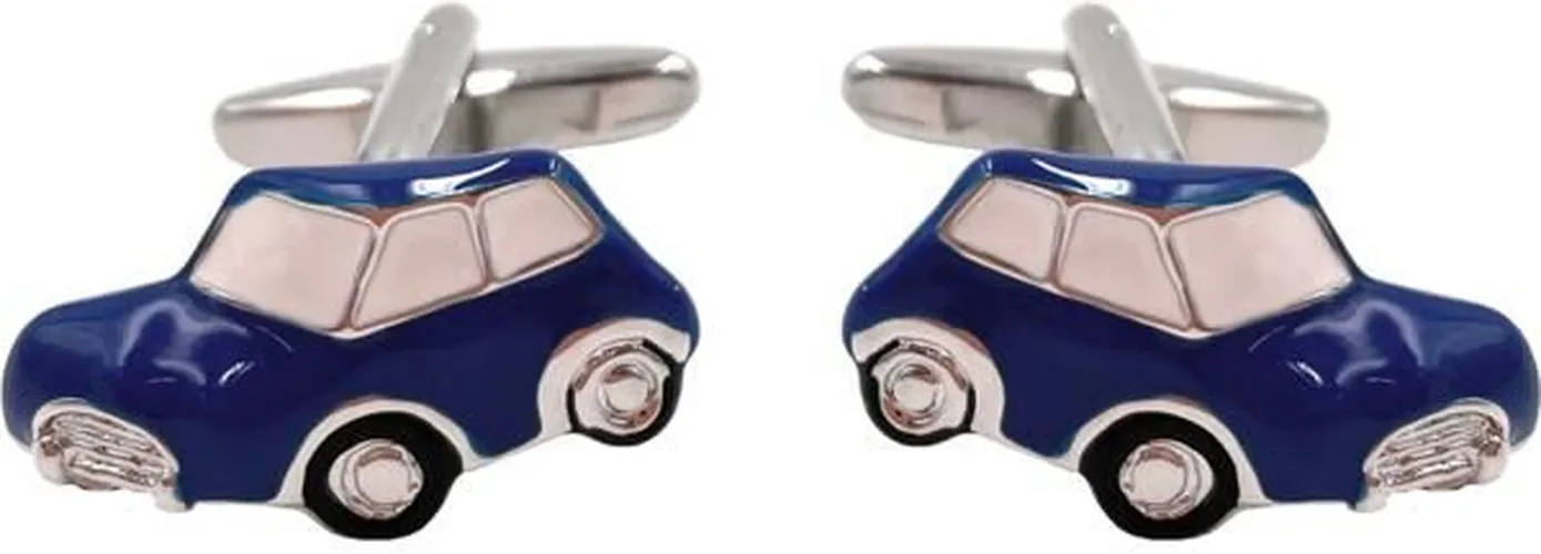 Boutons de manchettes - Voiture - Bleu - Draeger - Modalova