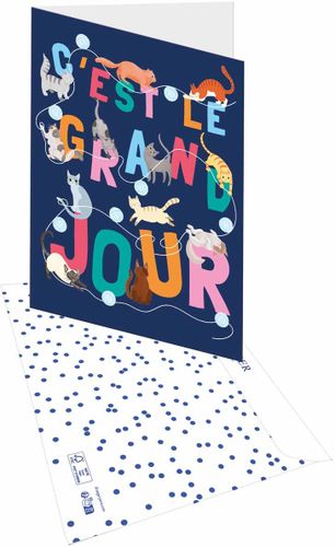 Carte Maxi pour un Départ "C'est Le Grand Jour " - Draeger - Modalova
