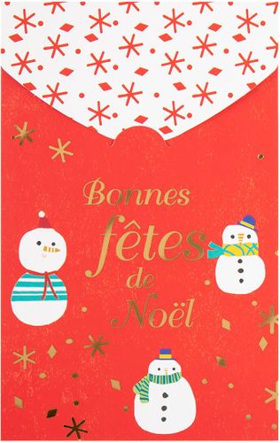 Carte de vœux Surprise Bon de Neige - Draeger - Modalova