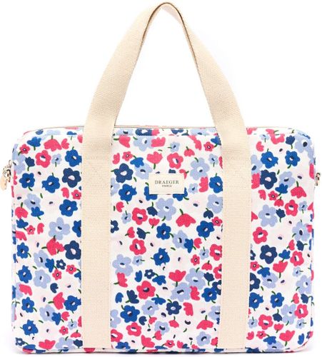 Sac Ordinateur à Fleurs Liberty Office Chic - Framboise - Draeger - Modalova