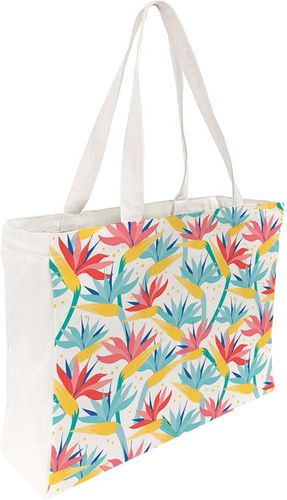 Tote Bag Coton - Plusieurs Imprimés - Draeger - Modalova