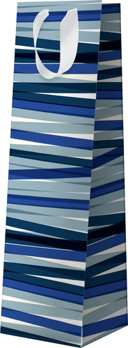 Sac Bouteille de Vin - Bleu Pastel - Draeger - Modalova