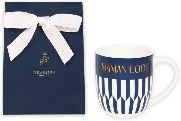 Kit Mug & Sac Cadeau Maman Cool - Bleu marine - Draeger - Modalova