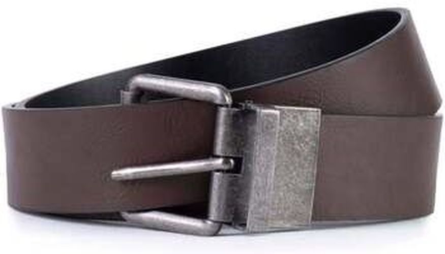 Ceinture Ceinture 2 en 1 réversible Noir/Marron Marron - Isotoner - Modalova