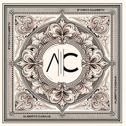 Echarpe Grand carré de soie Authentic Zoé Beige - Alberto Cabale - Modalova