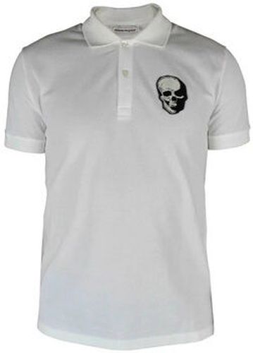 T-shirt Polo Blanc - McQ Alexander McQueen - Modalova